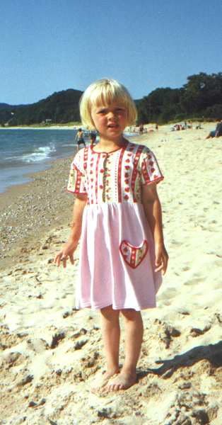 Luna ved Michigan søen 1999