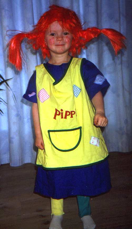 Luna som Pippi Langstrømpe