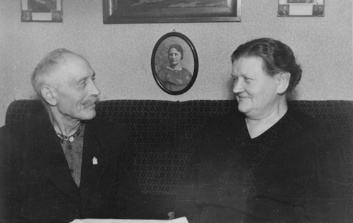 Bedstefar og Bedstemor 1946
