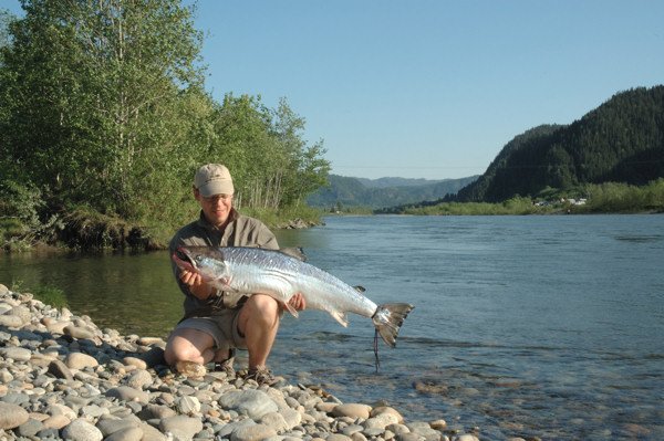 Ole med laks fra Gaula 2007