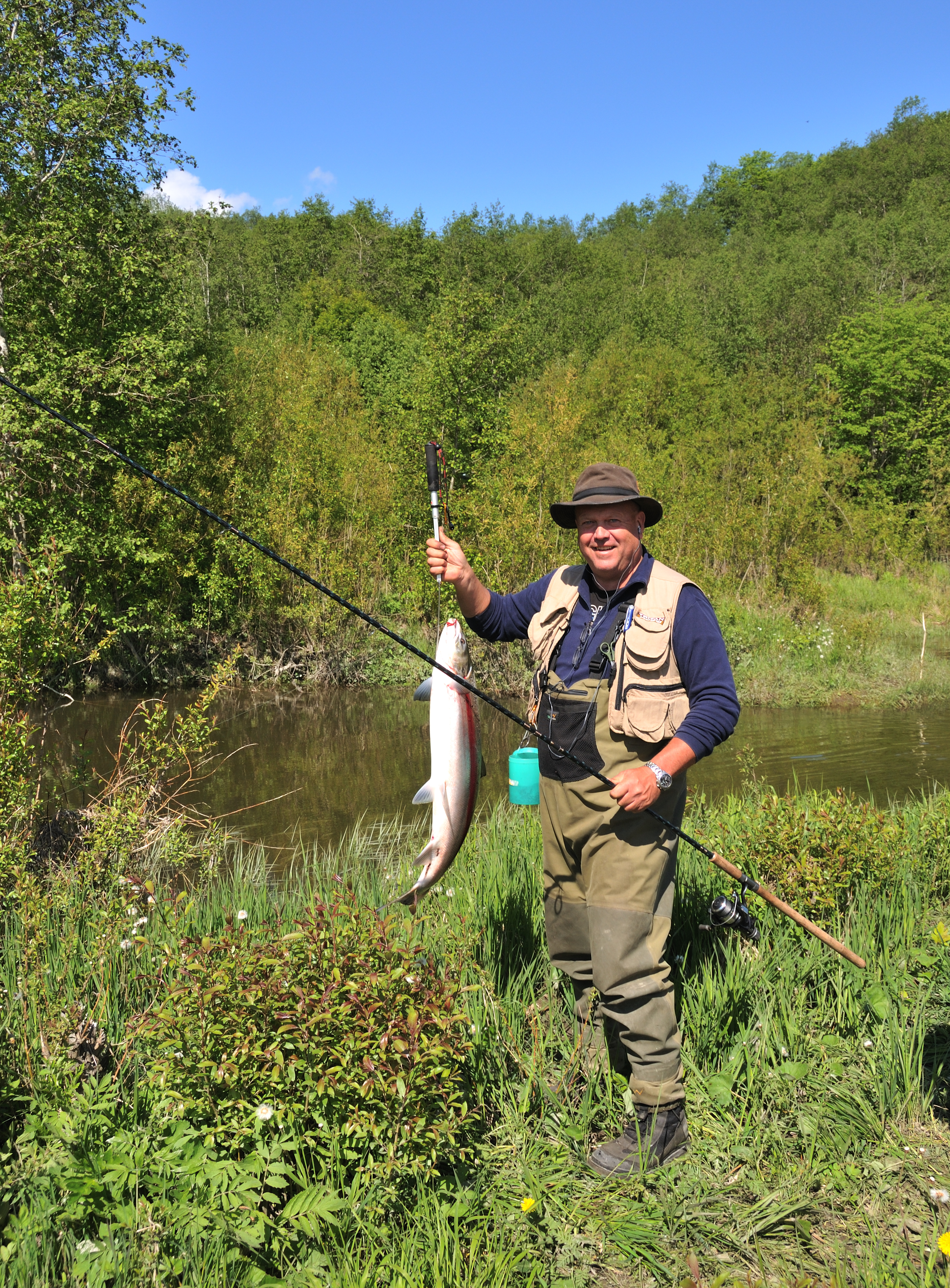 Norsk fiskeven fra Lillehammer — Gaula 2012