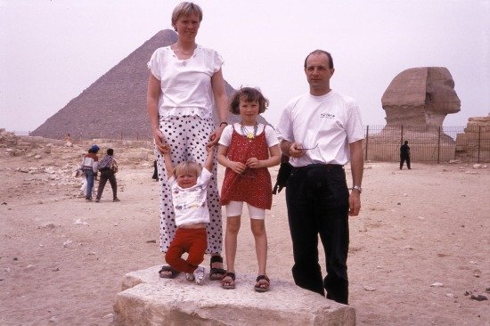 Familien Nielsen i Egypten