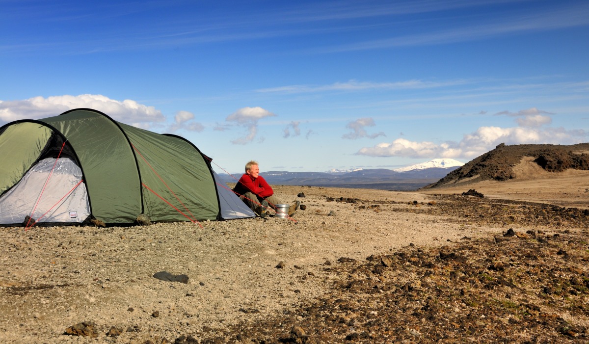 Island, vulkanen Askja