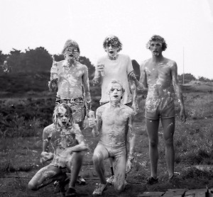 H&oslash;jer-klanet med barberskum