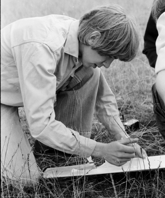 Ole Hansen i Dyrehaven med sv&aelig;vefly