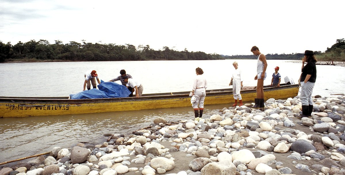 Rio Pastaza i Ecuador