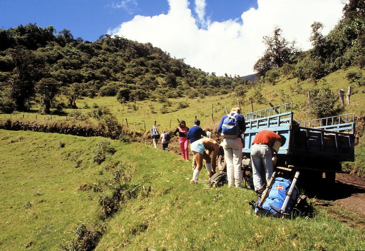 Karin på Tungurahua