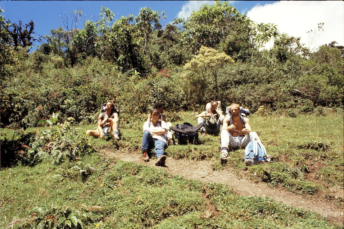 Tungurahua vulkan i Ecuador