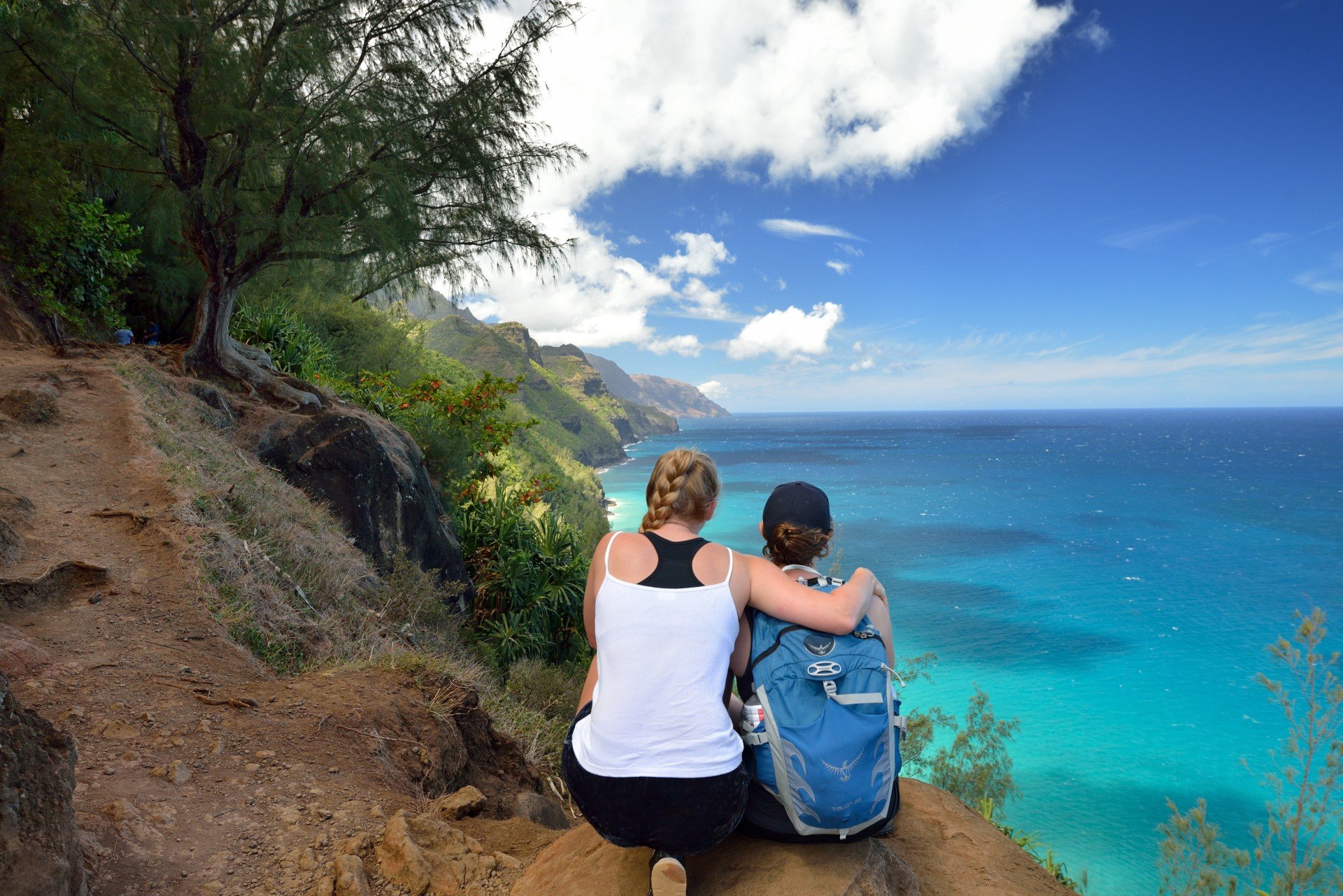 Na Pali Coast &mdash; Freja og Luna