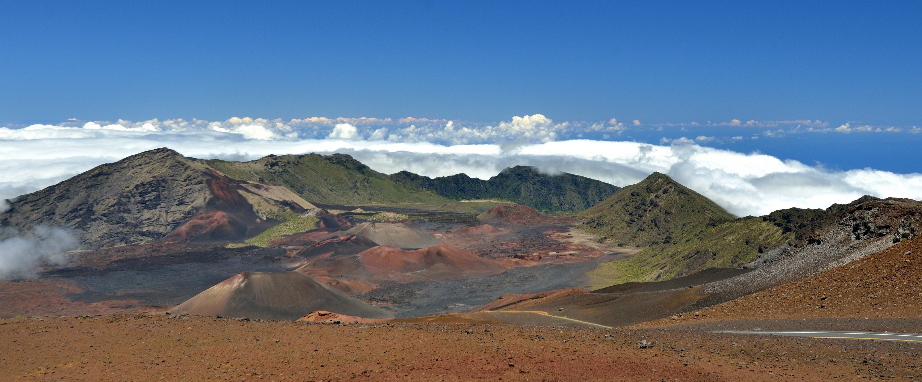 Haleakala &mdash; Red Hill toppen