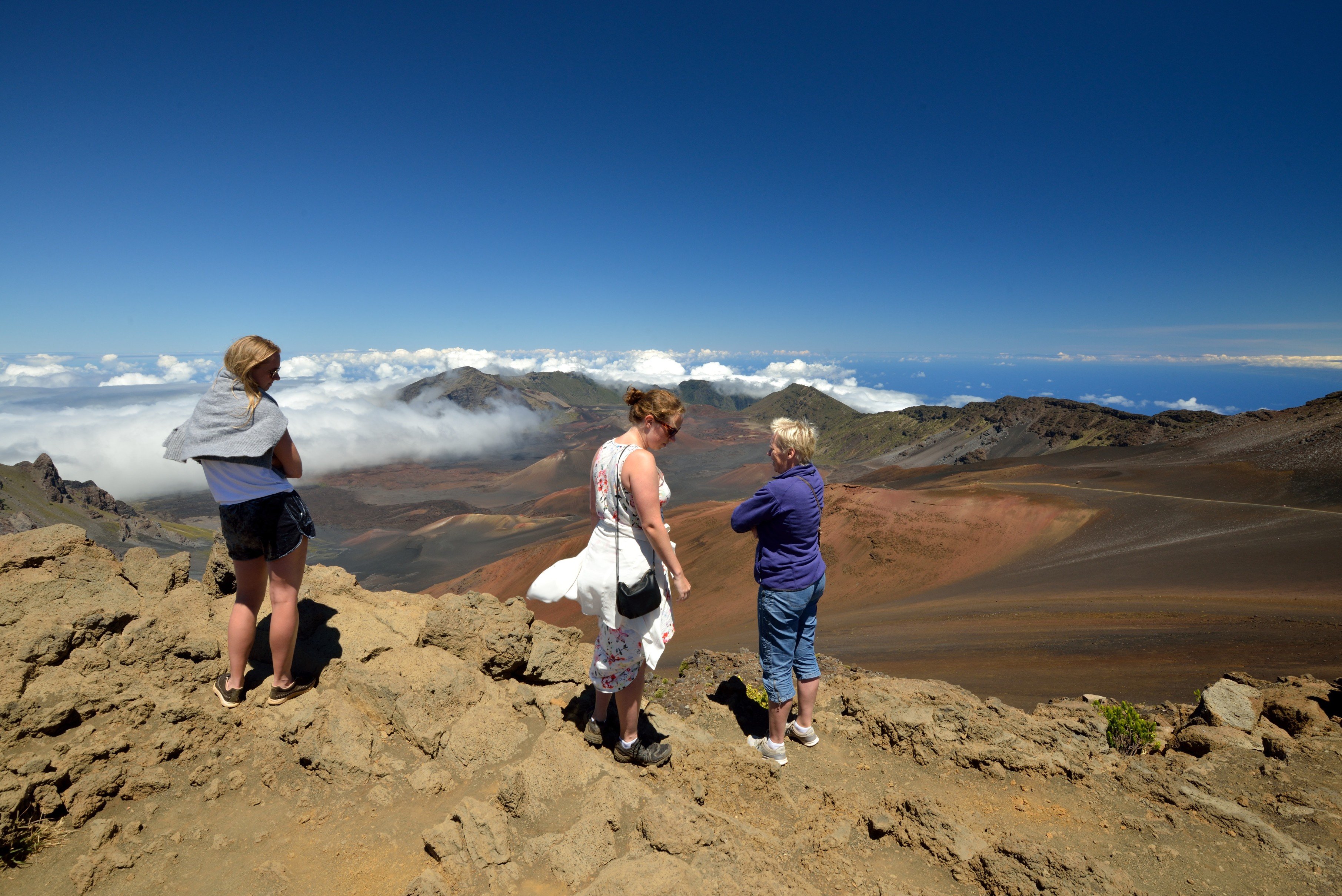 Haleakala vulkankrater &mdash; Mars-lignende landskab