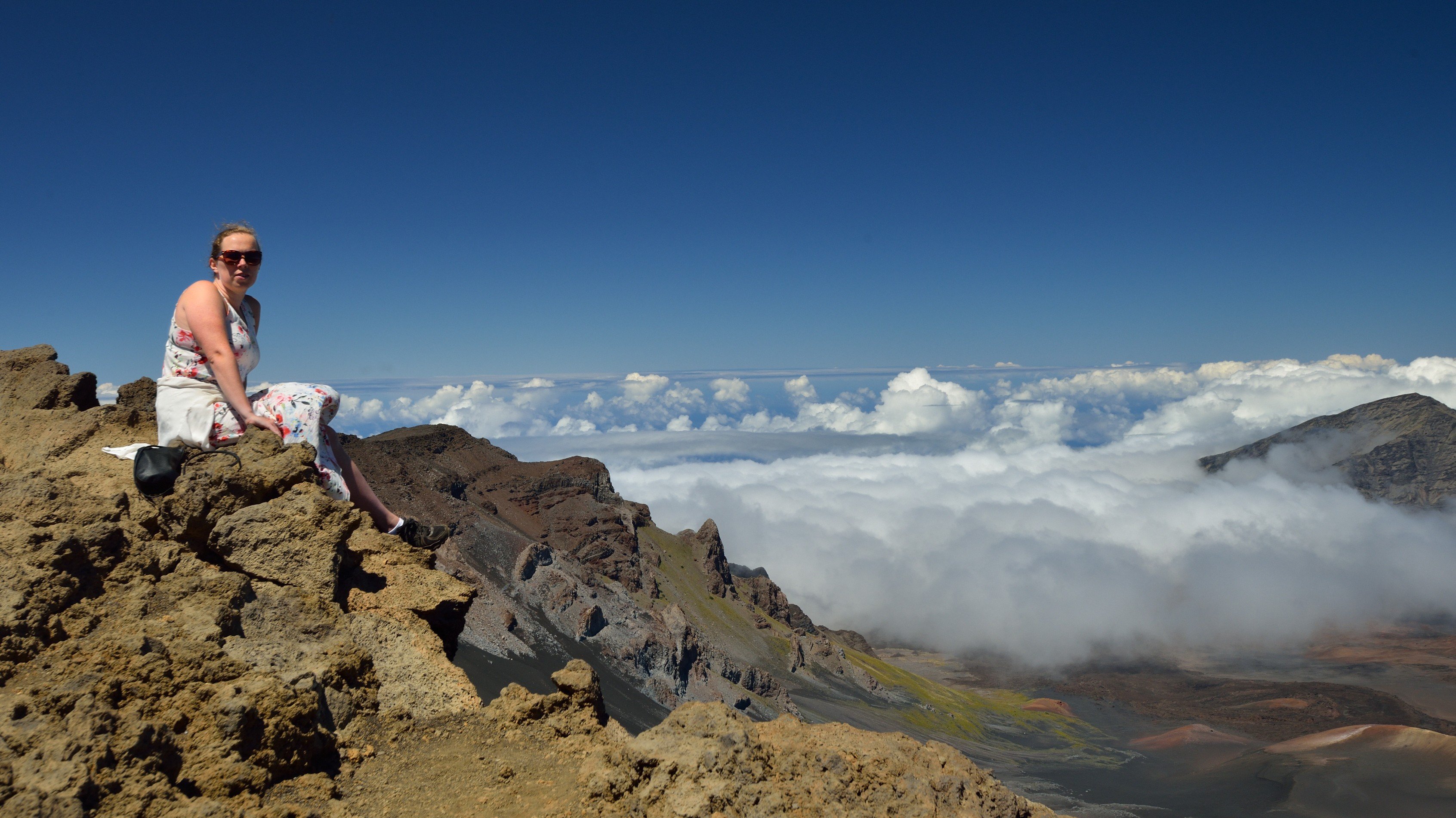 Haleakala &mdash; udsigt mod Big Island