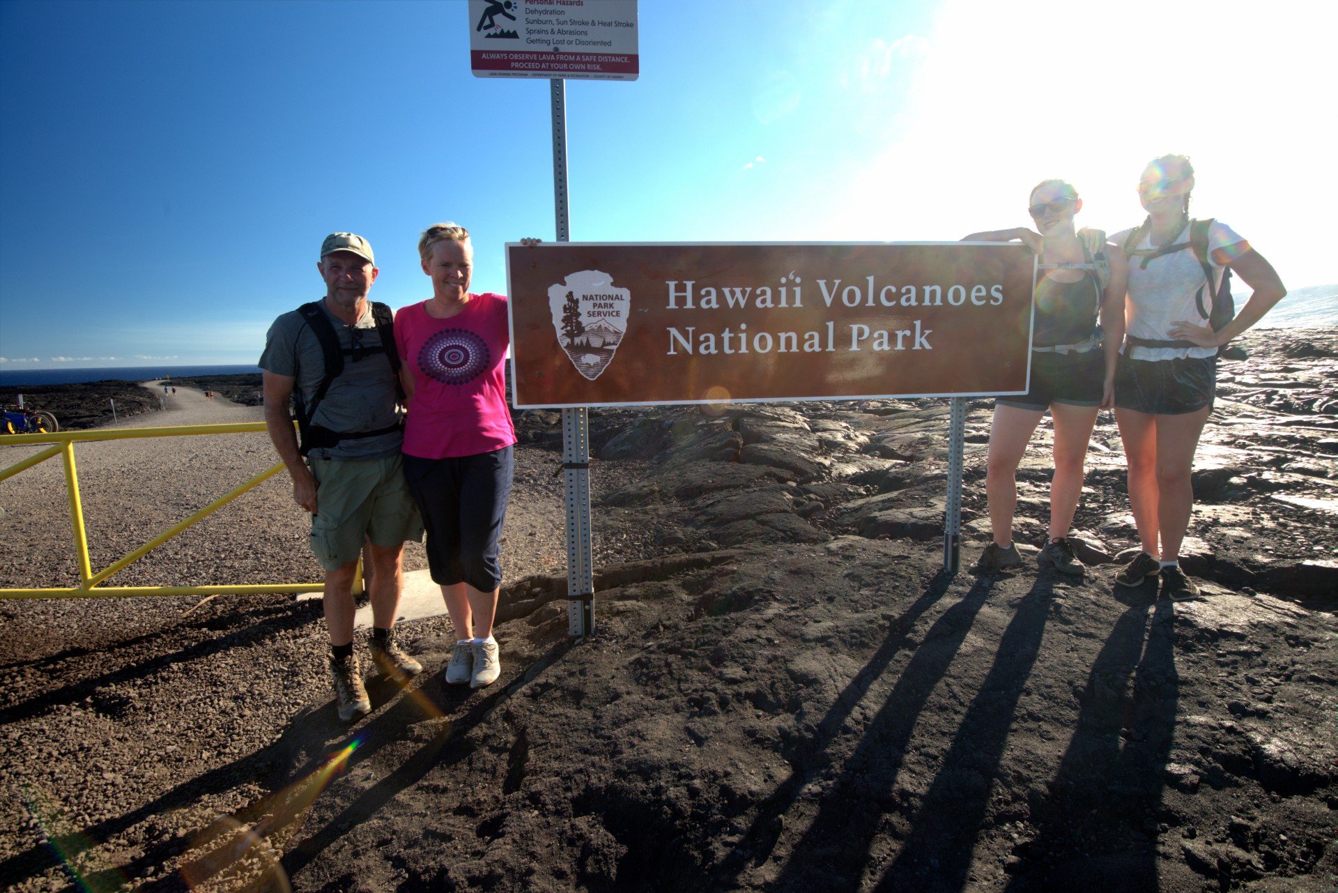 Lavamarker pa Big Island