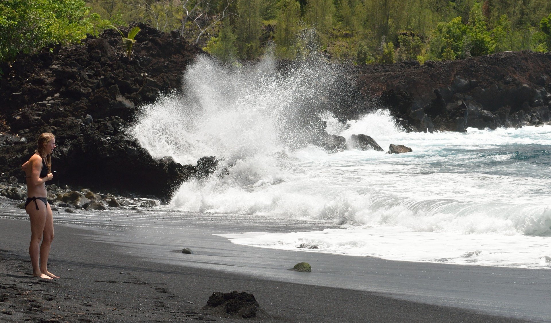 Luna afventer den rette bolge