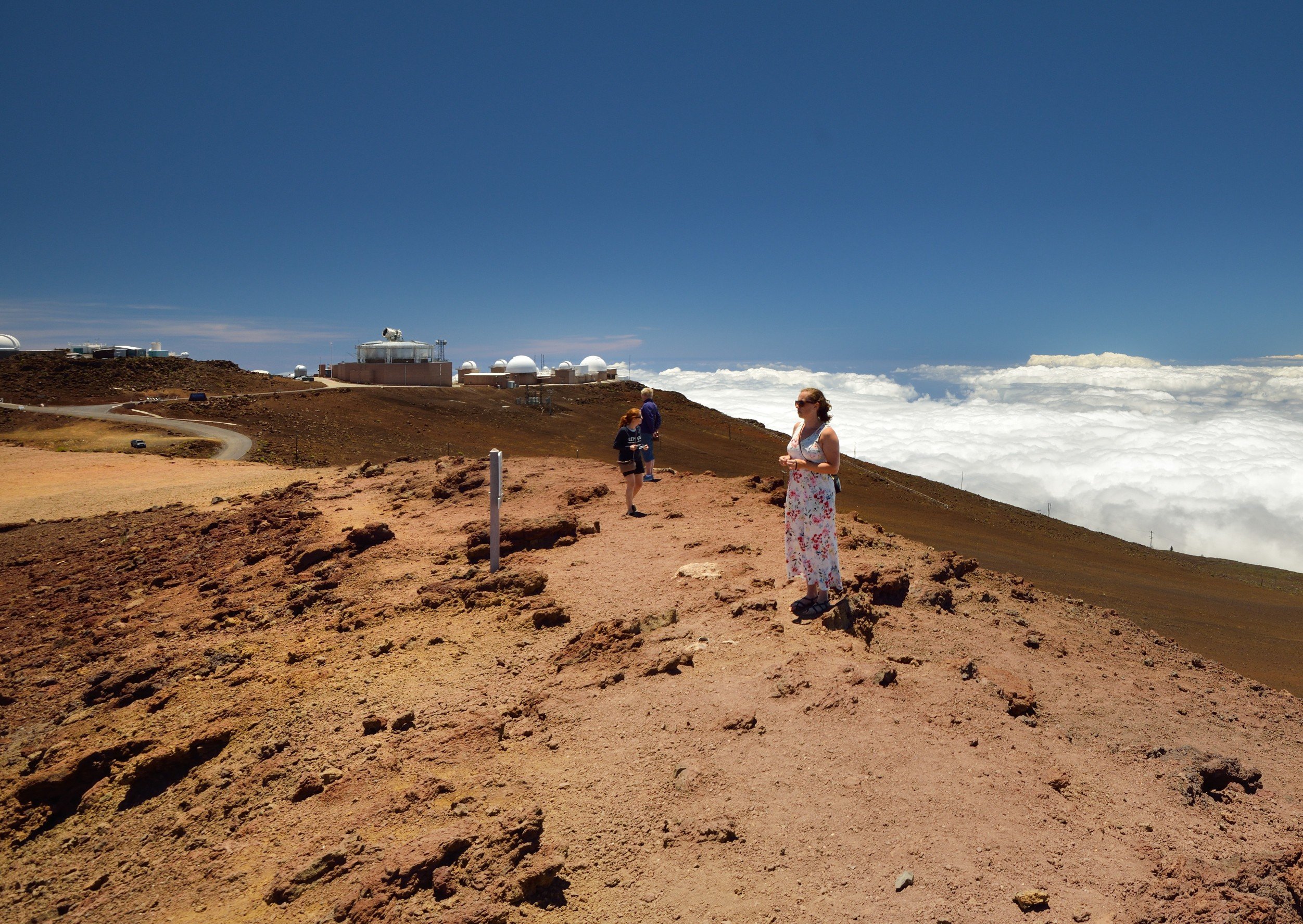 Freja pa Haleakala &mdash; 3.000 meter
