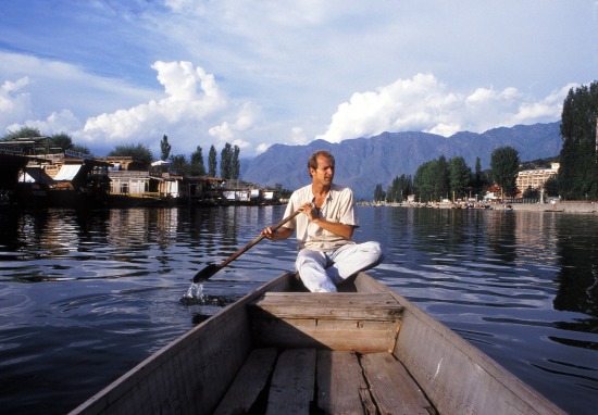 Carl p&aring; Dal Lake i Srinagar