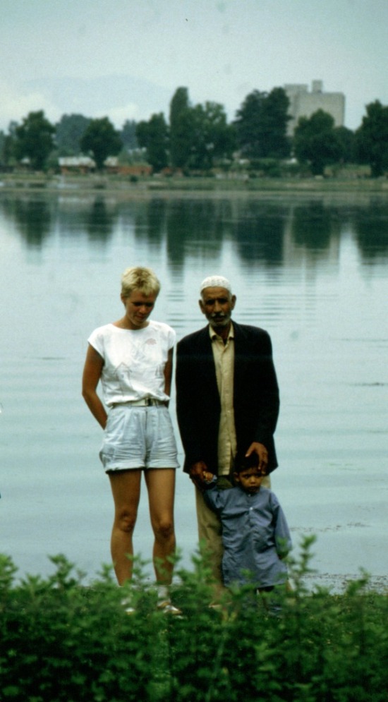 Karin Lund Nielsen i Indien