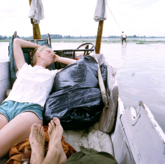 Karin Lund Nielsen i Indien