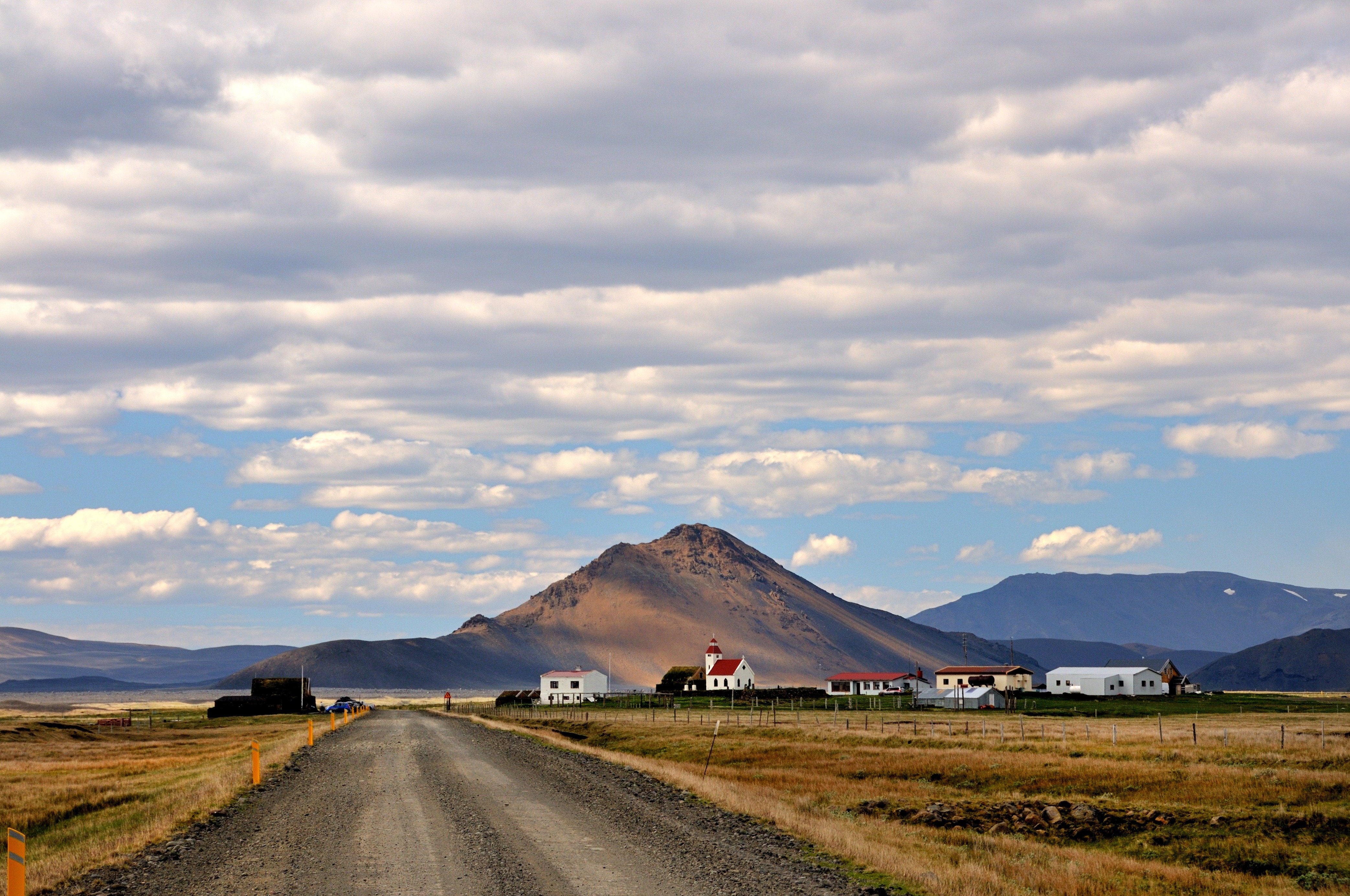 En af de første små beboelser efter Askja