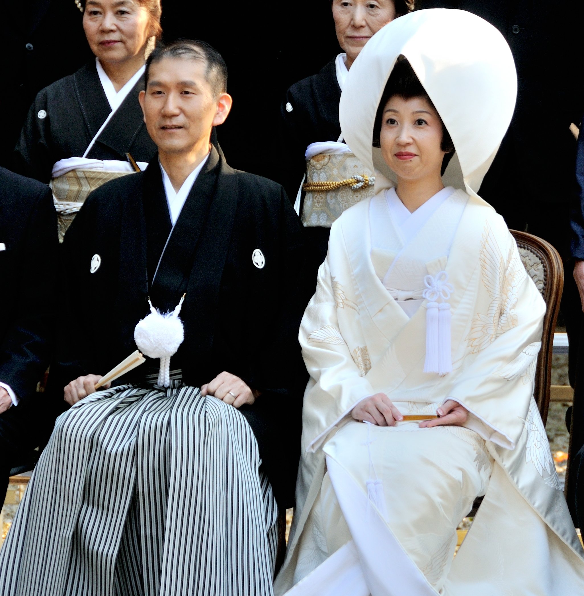 Japansk bryllup i park &mdash; Tokyo