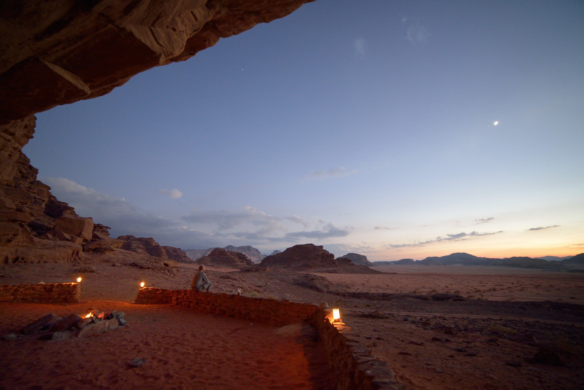 Carl i Wadi Rum