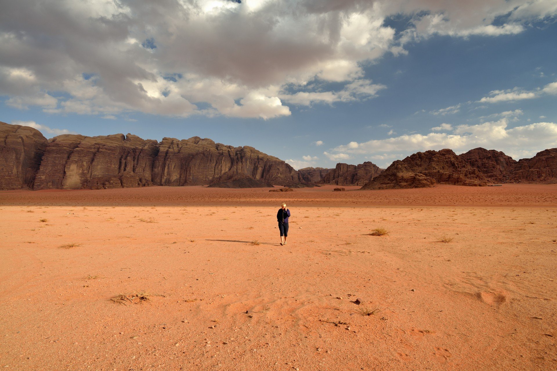 Wadi Rum — eftermiddagste efter vandring