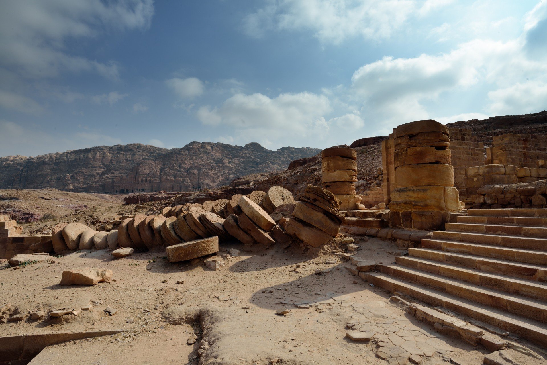 Petra — den berømte facade