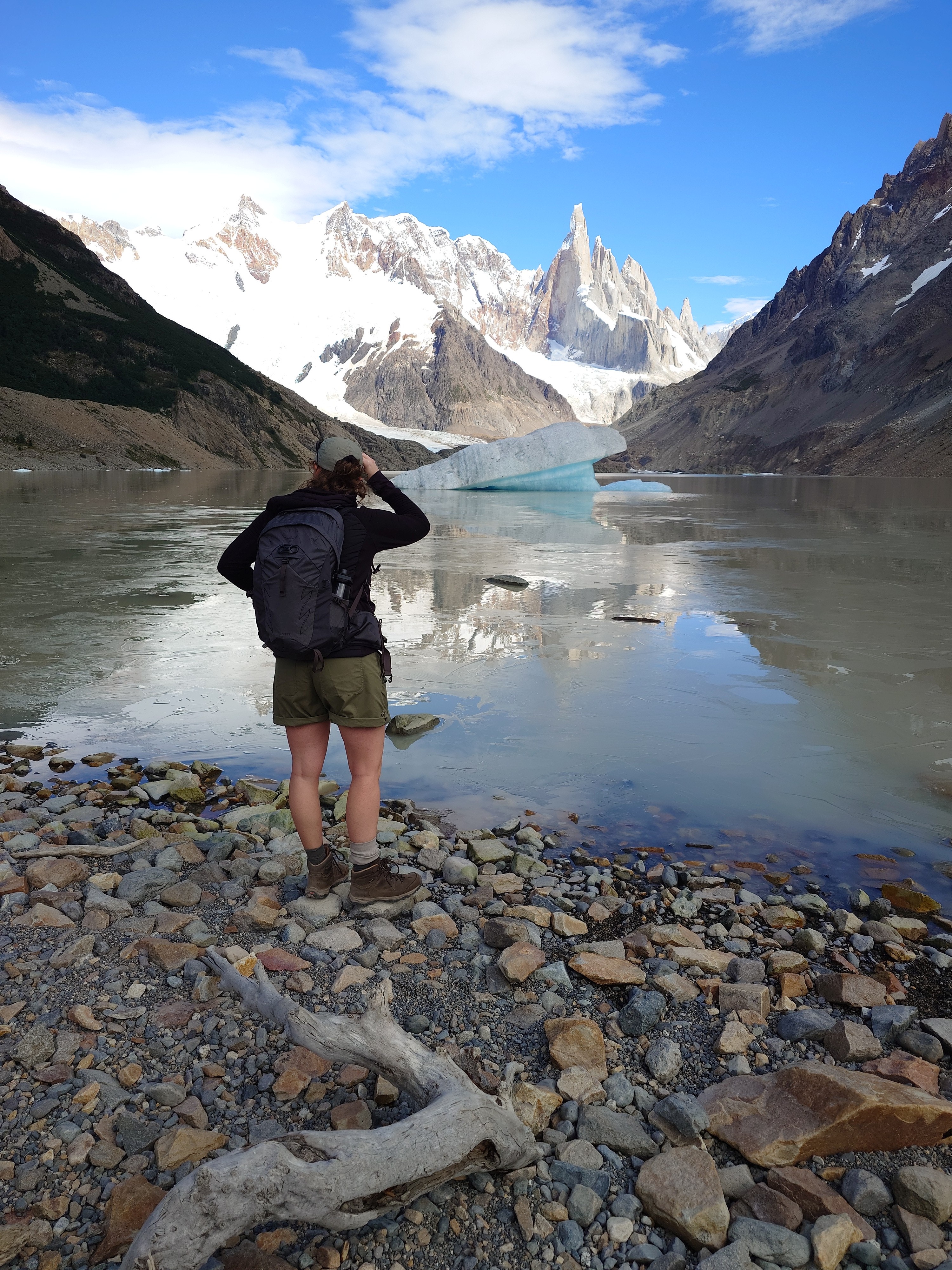 Freja p&aring; Lago del Torre-ruten