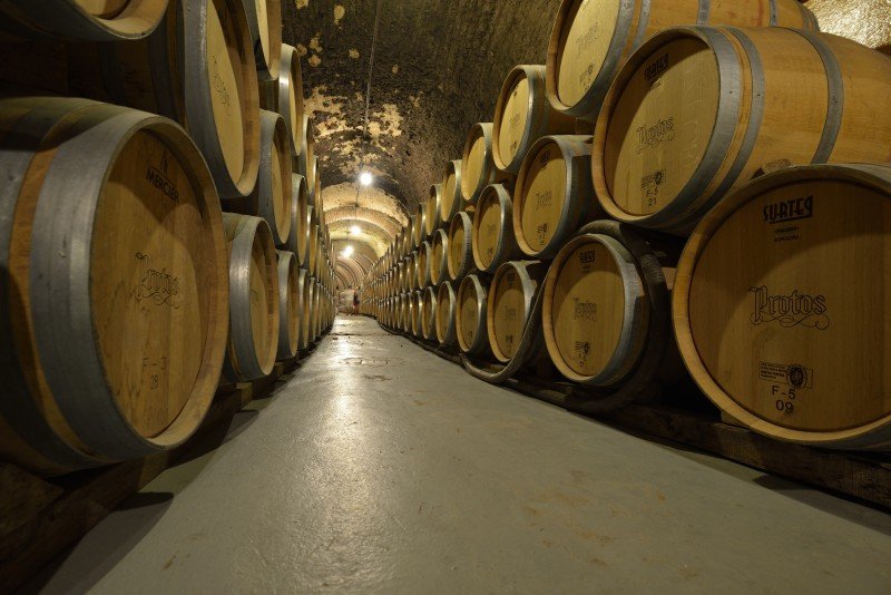 Et af de store steder — millioner af liter lagres her