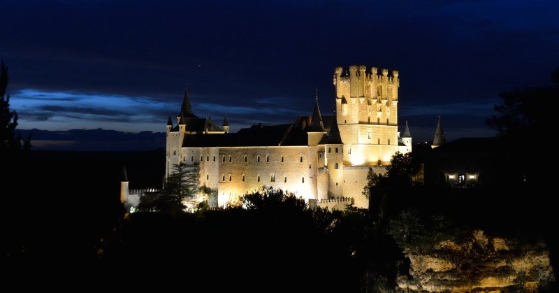 Slottet i Segovia — Alcázar