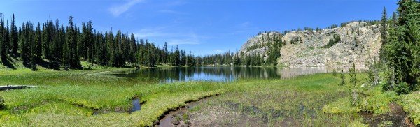 Beauty Lake i Beartooth Mountains