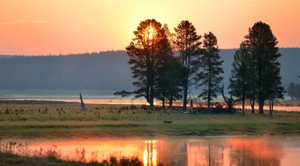 Yellowstone River — morgenstemning