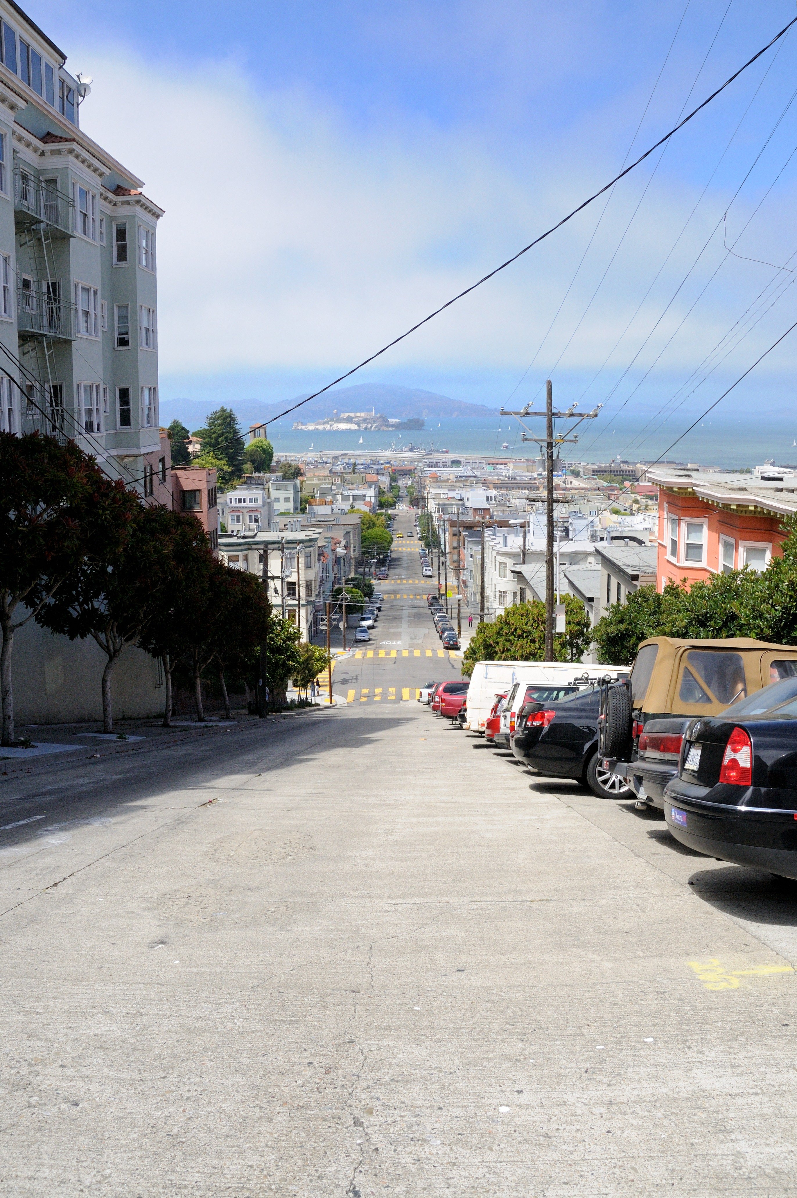 San Francisco — udsyn over Alcatraz