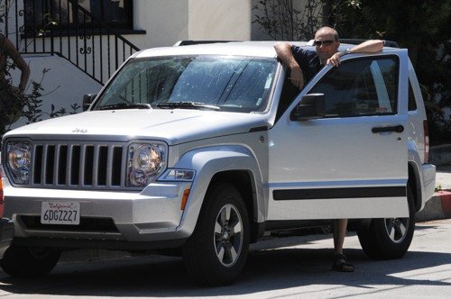 Retur til Los Angeles i den lejede Jeep