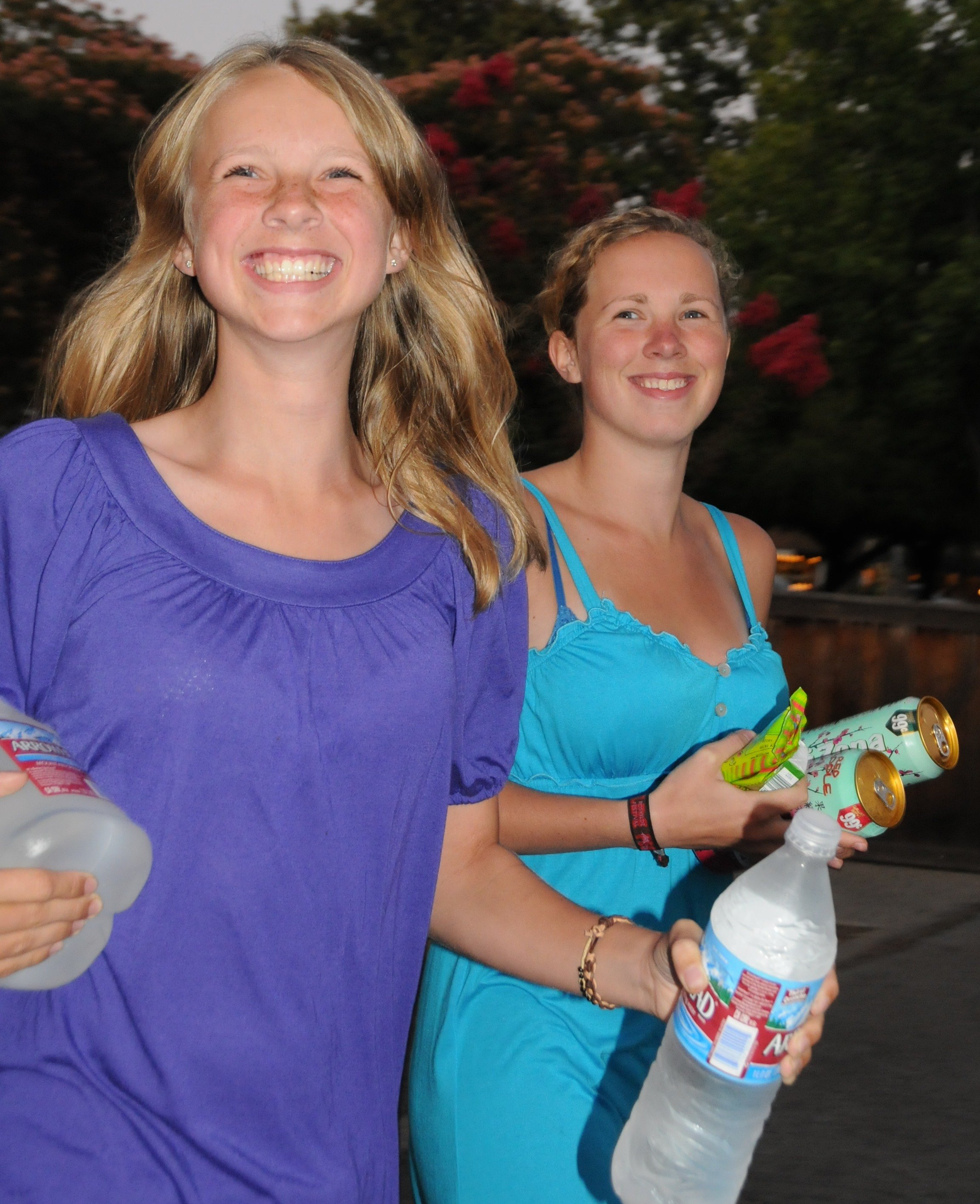 Freja og Luna hamstre proviant