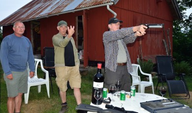 Peter, Henrik og Frede — dyb koncentration