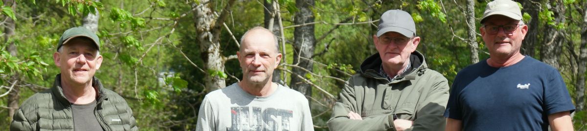 Henrik, Carl, Frede og Peter