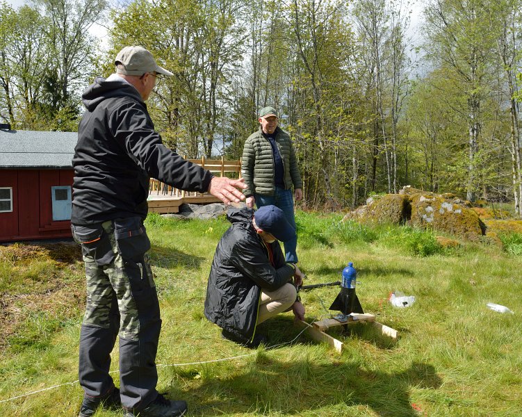 Alt diskuteres og justeres