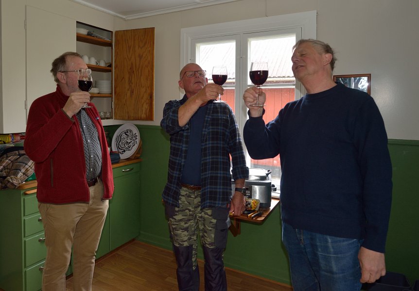 Rødvinen prøvesmages